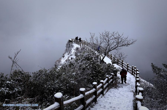 Paisaje del Monte Langshan