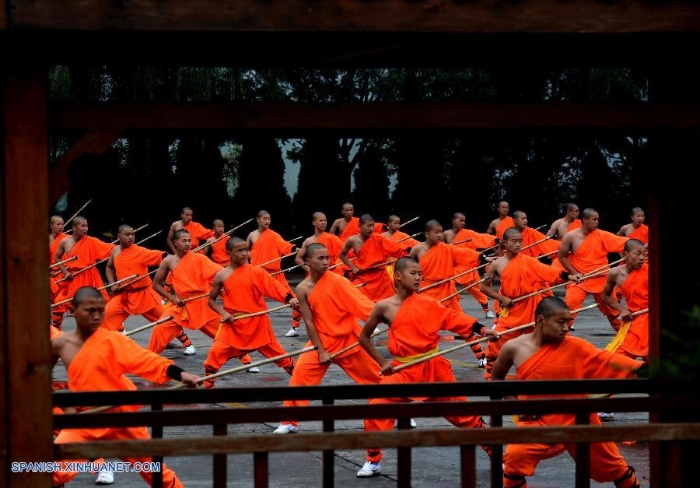 El X Festival Internacional de Wushu de Shaolin se inauguró hoy en el Templo Shaolin localizado en Zhengzhou, provincia de Henan, centro de China.