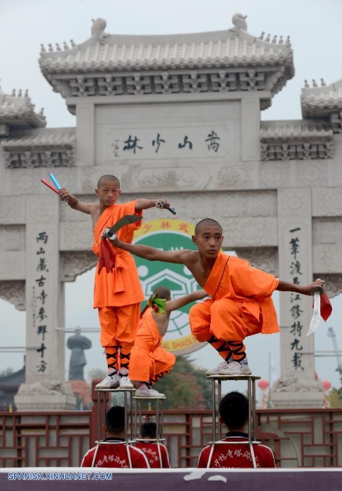 El X Festival Internacional de Wushu de Shaolin se inauguró hoy en el Templo Shaolin localizado en Zhengzhou, provincia de Henan, centro de China.