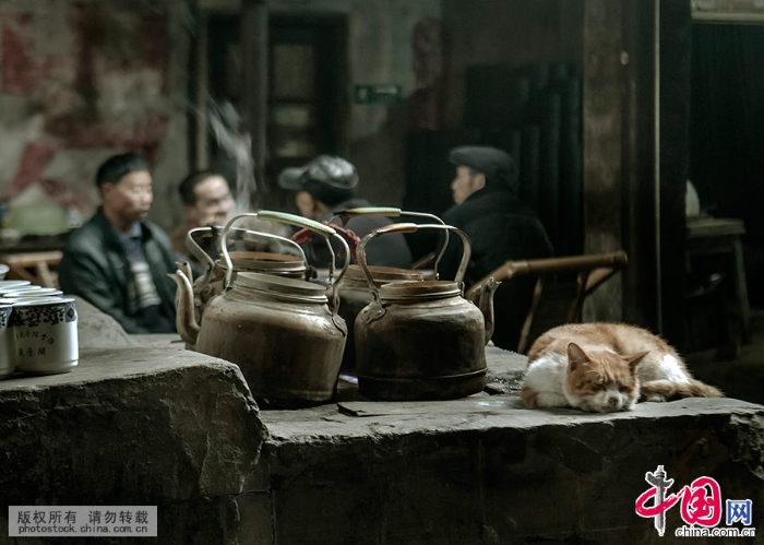 Buscando el sabor de la vida en las antiguas casas del té en Chengdu 3
