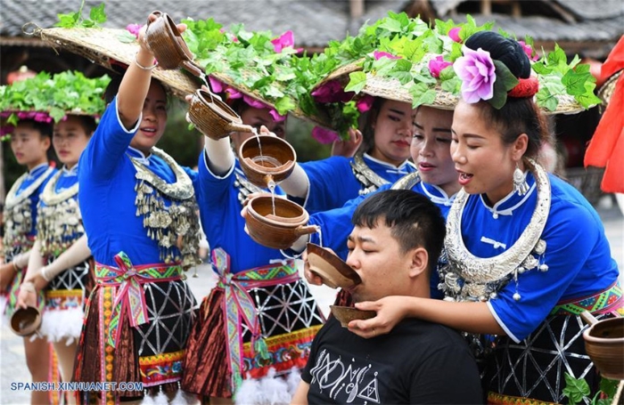 Chongqing: Aldea de Tiankeng conserva diversas herencias culturales inmateriales