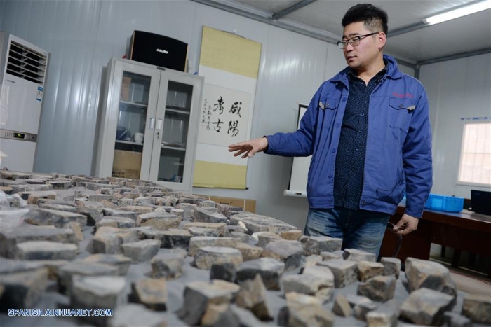 Arqueólogos de la provincia noroccidental china de Shaanxi han desenterrado las ruinas de un edificio gubernamental del que se cree que pudo ser un departamento musical de la dinastía Qin (221-207 a.C.).